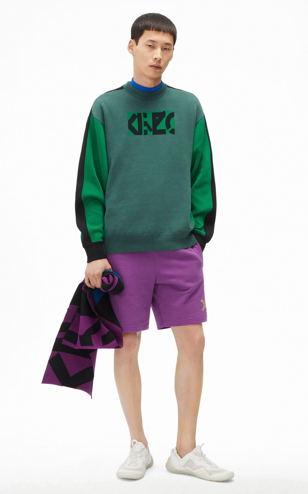 Pull Kenzo Sport Homme Vert Foncé | UQDW-98651